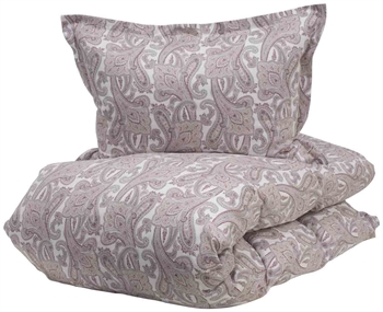 Billede af Borås sengetøj - 140x200 cm - Milazzo pink - Sengesæt i 100% bomuldssatin - Borås Cotton sengelinned hos Shopdyner.dk